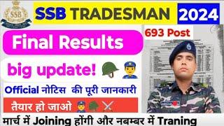 ssb tradesman final result 2024 Big Update | ssb tradesman final results 2024 | आखिर ककभी तक आएगा