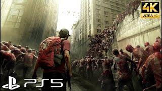 (PS5) Escape New York™ | Ultra Realistic Immersive Graphics Gameplay [4K 60FPS] World War Z