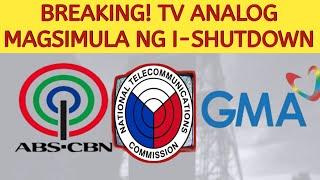 BREAKING‼️ TV ANALOG MAGSISIMULA NG I-SHUTDOWN!