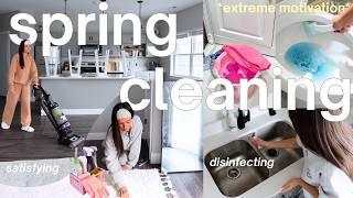 extreme DEEP CLEANING + ORGANIZING my apartment 🫧 cleaning motivation for SPRING 2025!