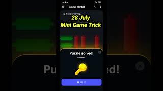 28 July Mini Game Hamster Kombat | Hamster Kombat 28 July Mini Game Complete Kaise kare | Mini Game