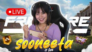 FREE FIRE MOBILE GAMEPLAY LIVE WITH SOONEETA  RANK PUSH CS & BR | GARENA FREE FIRE