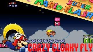 Crazy Cloaky Fly - Amazing Super Mario Flash Levels