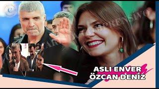 The meeting of Aslı and Özcan at the airport became quite an event.