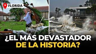 HURACÁN MILTON: El más COSTOSO y DESTRUCTIVO de la historia de FLORIDA | El Comercio