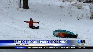 Areas of Moore Park reopening following storm damage