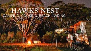 HAWKS NEST NSW Beach Camping, Cooking, Fishing, Fun!