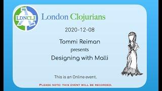 Designing Clojure with Malli - Tommi Reiman