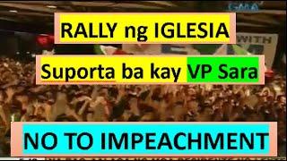 INC Rally, Suporta nga ba kay VP Sarah Duterte?