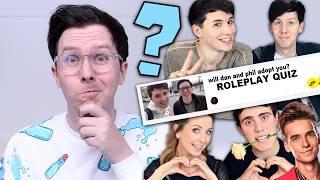 IS PHAN MY OTP?? Taking Old British Youtuber Quizzes