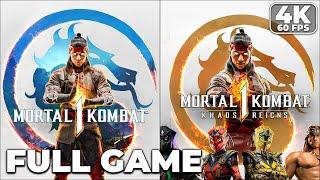 Mortal Kombat 1 + DLC Khaos Reigns Complete Story | Full Game Playthrough [4K 60FPS]