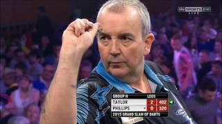 Grand Slam of Darts 2015 Group H Phil Taylor vs Martin Phillips