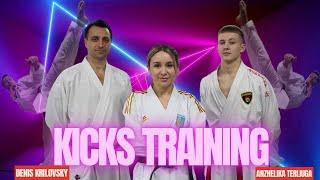 Secrets of Karate WKF : Effective Kicking Strategies Anzhelika Terliuga & Denis Krylovsky 2024