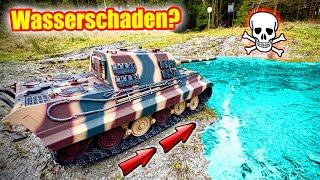 Motor schaltet bei Gewässerüberquerung aus... Hat mein Panzer einen Totalschaden?