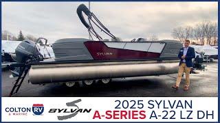 2025 Sylvan A-Series A-22 LZ DH Pontoon Boat Tour