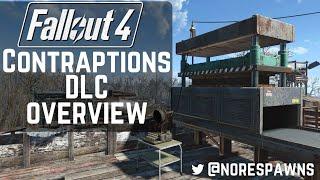 Fallout 4 Contraptions DLC Overview - New Workshop Items