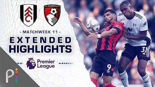 Fulham v. Bournemouth | PREMIER LEAGUE HIGHLIGHTS | 10/15/2022 | NBC Sports