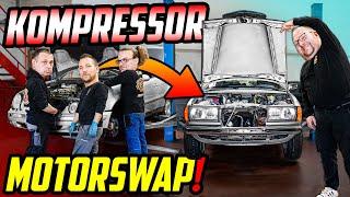 Der 230 KOMPRESSOR zieht um! - Mercedes S123 (TE) - MODERNE Technik, ALTE Karosserie!