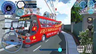 Bus Simulator Vietnam Update - Road to Nội Bài - Android GamePlay