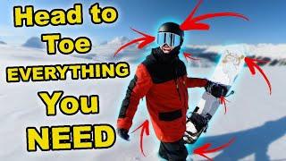 First Time Snowboarding Gear Checklist