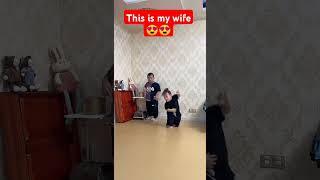 Myself my wife lot of attention  #funny #familylog #familychannel #cute #familyvideo