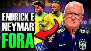 Com NEYMAR e ENDRICK FORA, Dorival convoca Seleção Brasileira