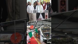 PM Modi inaugurates Ahmedabad Metro Rail Project | #shorts