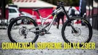 COMMENCAL'S 29er DH BIKE! George Brannigan's Supreme DH V4 29