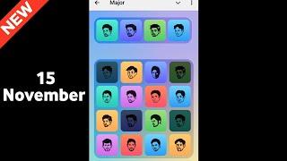 15 November Major puzzle durov Solved Today | Major Daily combo card ,15 November Major puzzle duro