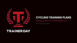 Using TrainerDay plans in TrainingPeaks