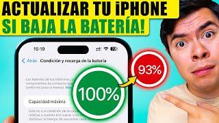 ¿CUÁNTO es lo NORMAL que BAJE la CONDICIÓN de BATERÍA?  ¿Cómo hacer que dure más?