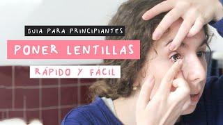 PONER Y QUITAR LENTES DE CONTACTO FÁCIL
