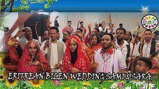 ERITREAN BILEN WEDDIN OF SAMI & SARA STAGE COVERD BY TEMANO HIZBAY  CALGARY CANADA