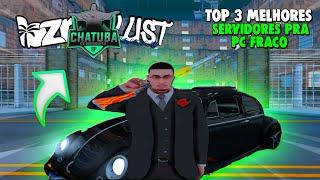 TOP 3 MELHORES SERVIDOR PRA PC FRACO DO MTA - GTA MTA RP