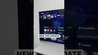 NEW PS5 Update: Widgets, wallpapers…