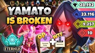 ETERNUS YAMATO PLAYERS ARE ABUSING THIS BUILD! | Eternus Deadlock YAMATO Gameplay