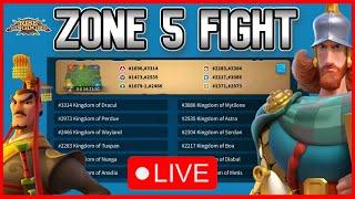 Zone 5 Fighting All Day LIVE! | Rise of Kingdoms