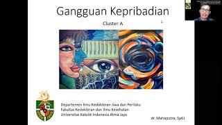 Gangguan Kepribadian BMP Cluster A