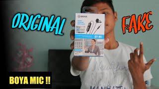 how to check boya M1 Mic original || boya m1 original vs fake || how to check boya mic fake and real