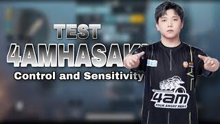 ( New ) Test 4amHasaki Control And Sensitivity ! PUBG MOBILE MONTAGE ! Tes Kontrol Gaming