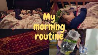 My daily morning routine ||pakistani mom || morning routine of a working mother