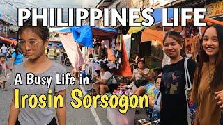Discover the Wonderful Busy Life in Irosin Sorsogon Philippines During Festive Day| Walk Tour [4K]