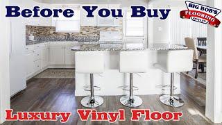 Before You Buy Luxury Vinyl Floor (LVP & LVT)