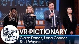 Virtual Reality Pictionary with Claire Danes, Lana Condor and Lil Wayne