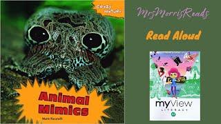 ANIMAL MIMICS MyView Literacy Fourth Grade Unit 2 Week 2 Read Aloud