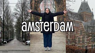 AMSTERDAM Vlog in WINTER | Food, Drinks and Vibes | Travelling in the Netherlands