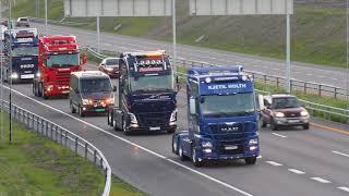 Konvoi til Gardermoen 2017 - truckers night