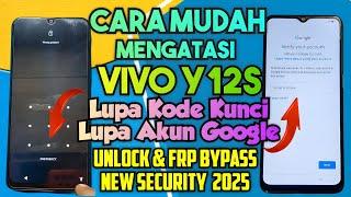 Cara Reset dan Cara Bypass FRP Vivo Y12s yang Terkunci Tanpa Komputer | Keamanan Android 2025