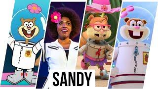 Sandy Cheeks Evolution in Movies & TV Shows (1999-2024)