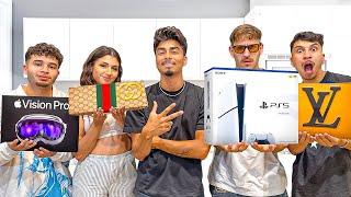 BUYING MY ROOMMATES EXPENSIVE HOUSE WARMING GIFTS!!